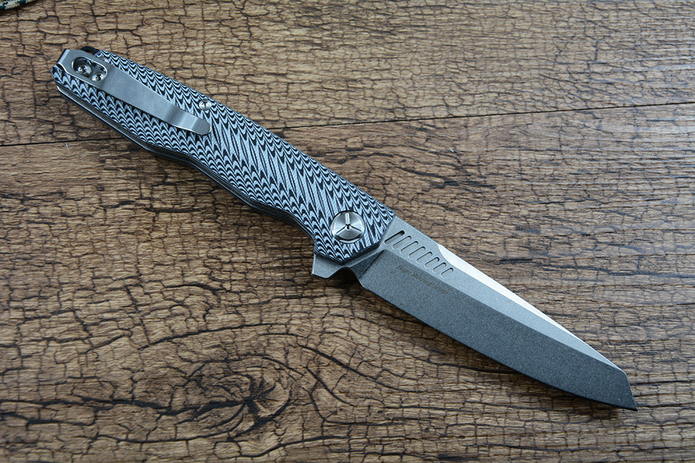 TWOSUN TS16 G10 Folding Knife D2 Blade Outdoor Camping