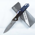 TWOSUN Folding Pocket Outdoor Knives D2 Blade Titanium TS21 Color